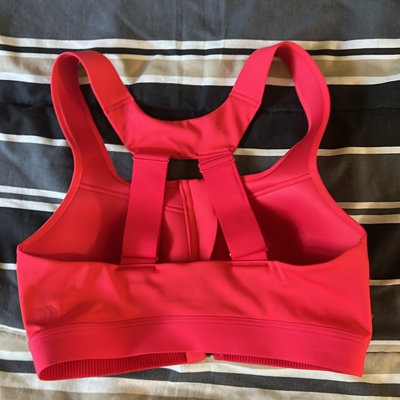 All in Motion Zipper Front Racerback Sports Bra - Picture 4 of 7